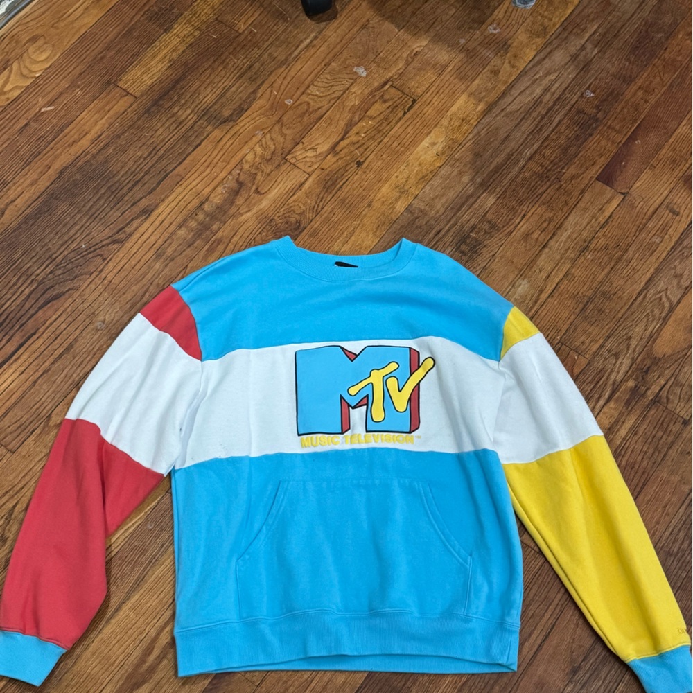 Colorful MTV Logo Sweatshirt